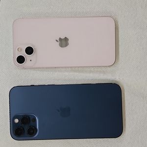 On I phone 13 and I phone 12 pro max